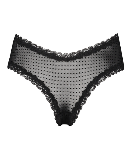 Brazyliany V-shape Mesh, Czarny