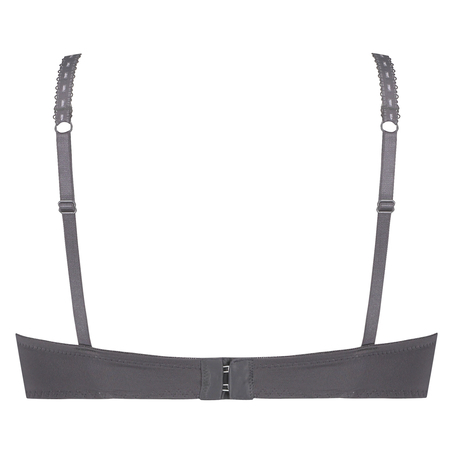 Theresa Padded Underwired Push-Up Bra, Szary