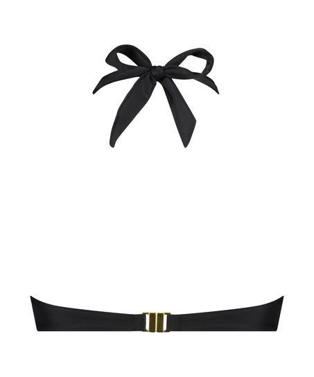 G&oacute;ra od bikini typu bandeau Luxe, Czarny