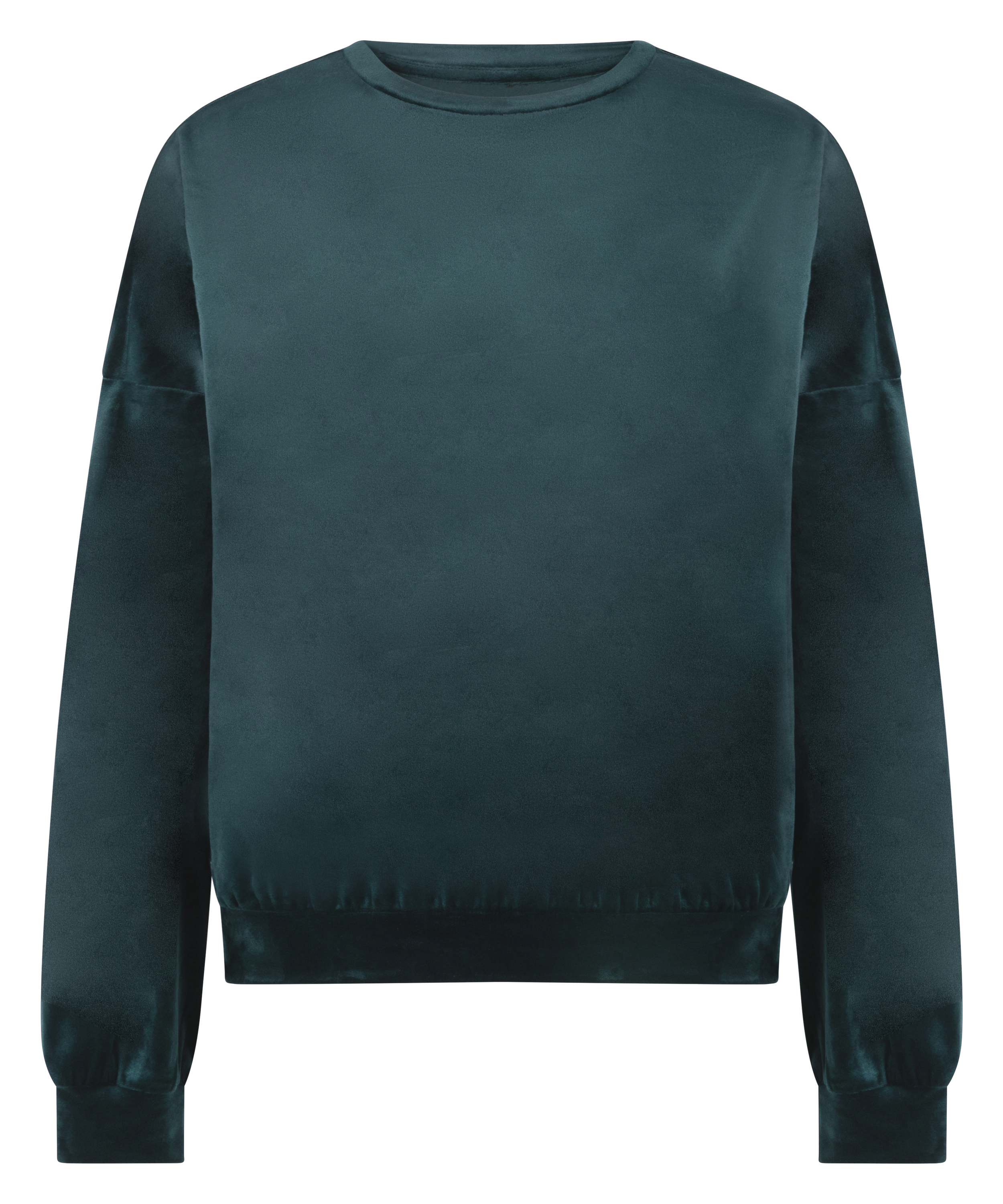 Welurowy top, Zielony, main