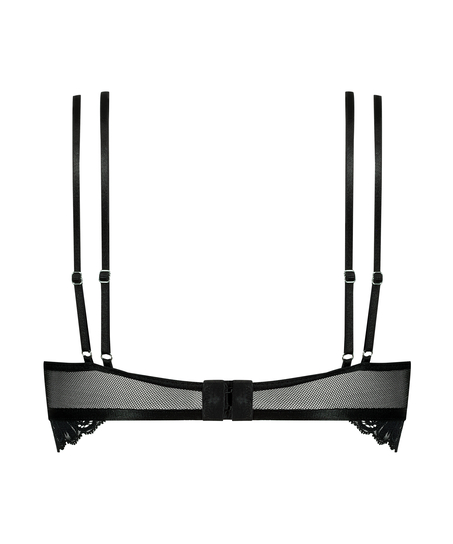 Biustonosz bralette Lainey, Czarny