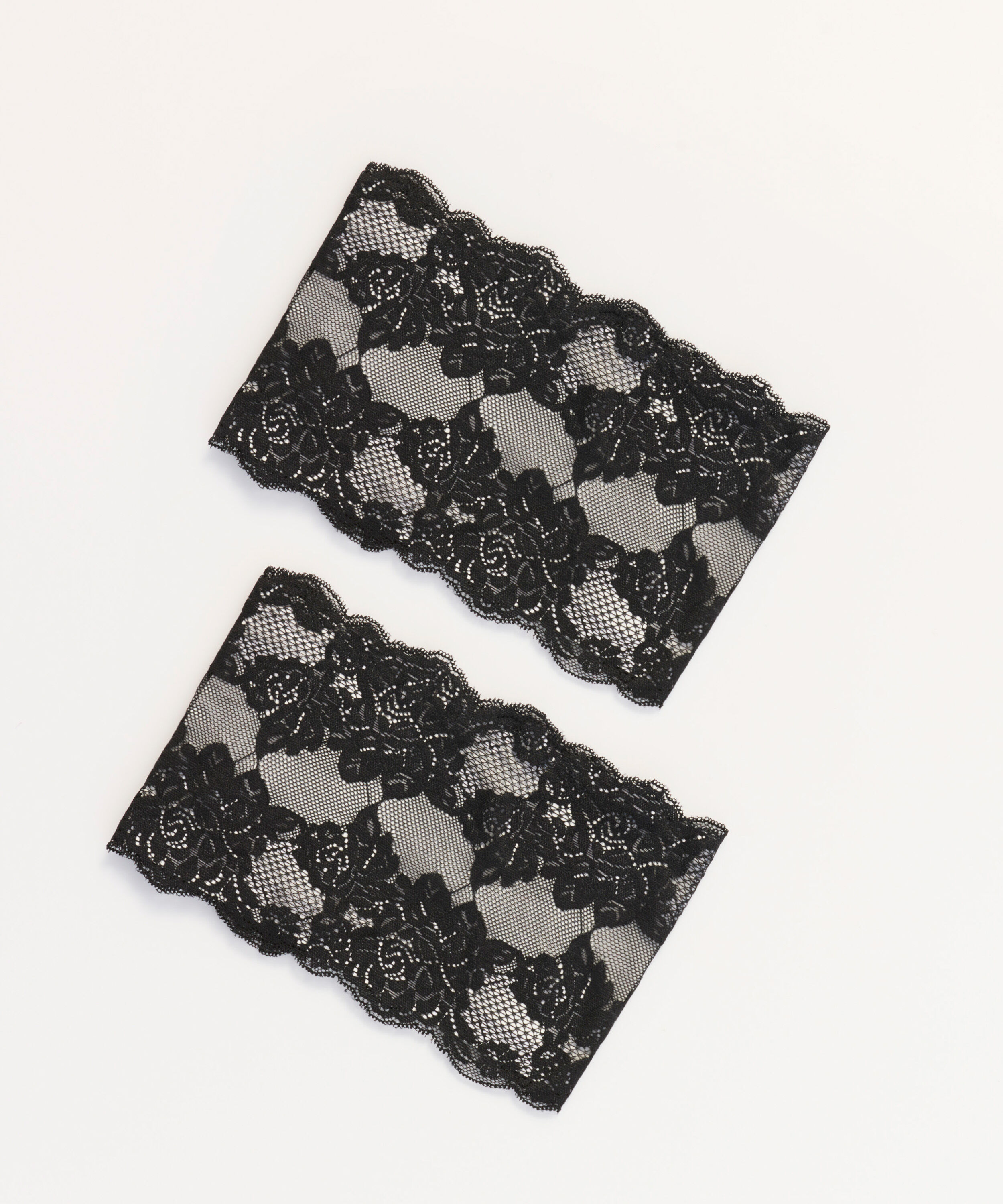 ANTI CHAFING LACE BANDS, Czarny