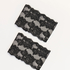 ANTI CHAFING LACE BANDS, Czarny
