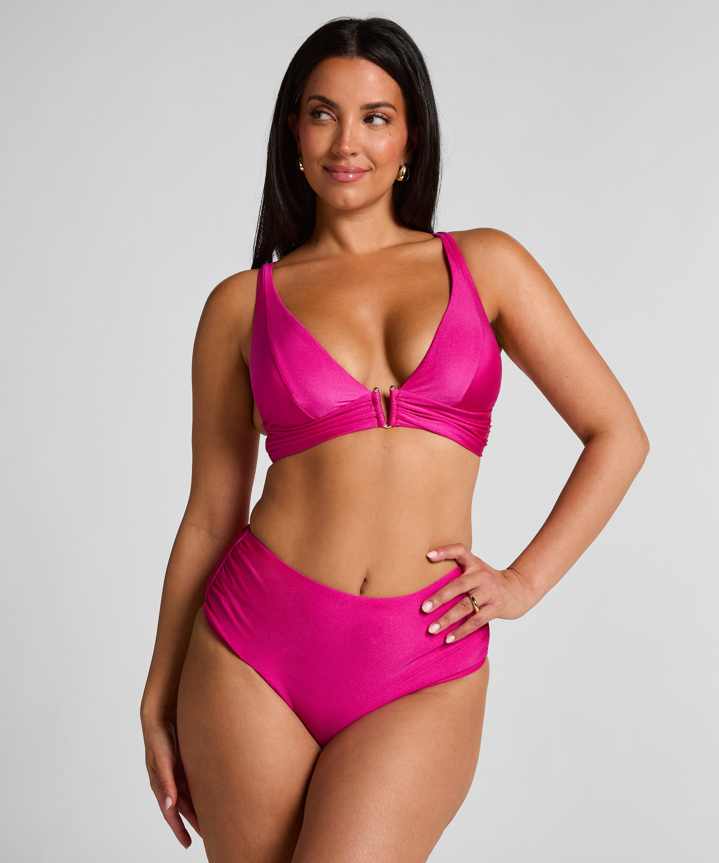 Majtki bikini modelujące sylwetkę Costa Rio, R&oacute;żowy, main