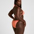 Figi Bikini Highleg Luxe, Pomarańczowy