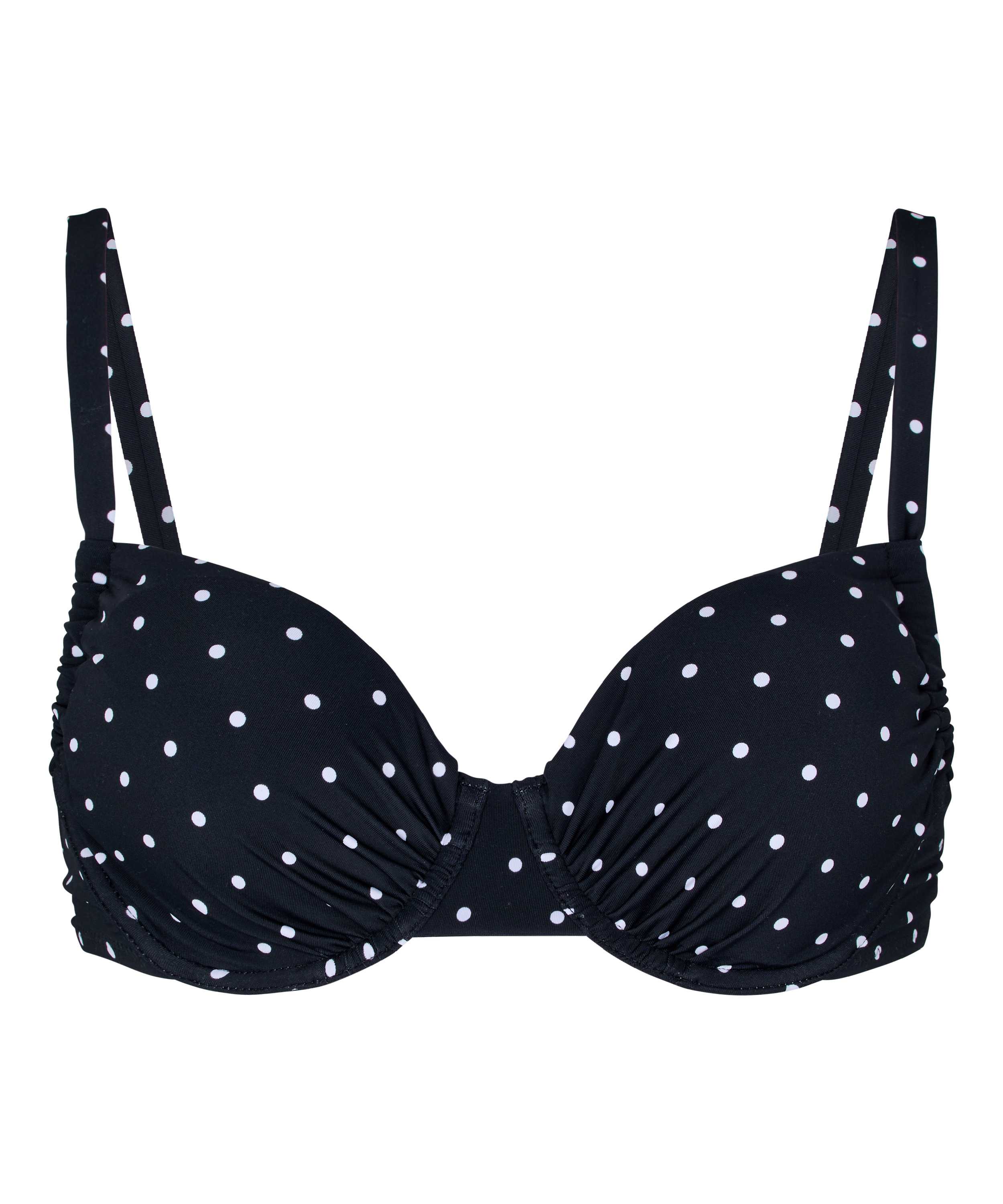Bardolino Biustonosz Bikini z Fiszbinami i Wyści&oacute;łką, Czarny, main