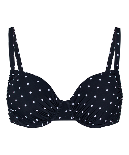 Bardolino Biustonosz Bikini z Fiszbinami i Wyści&oacute;łką, Czarny