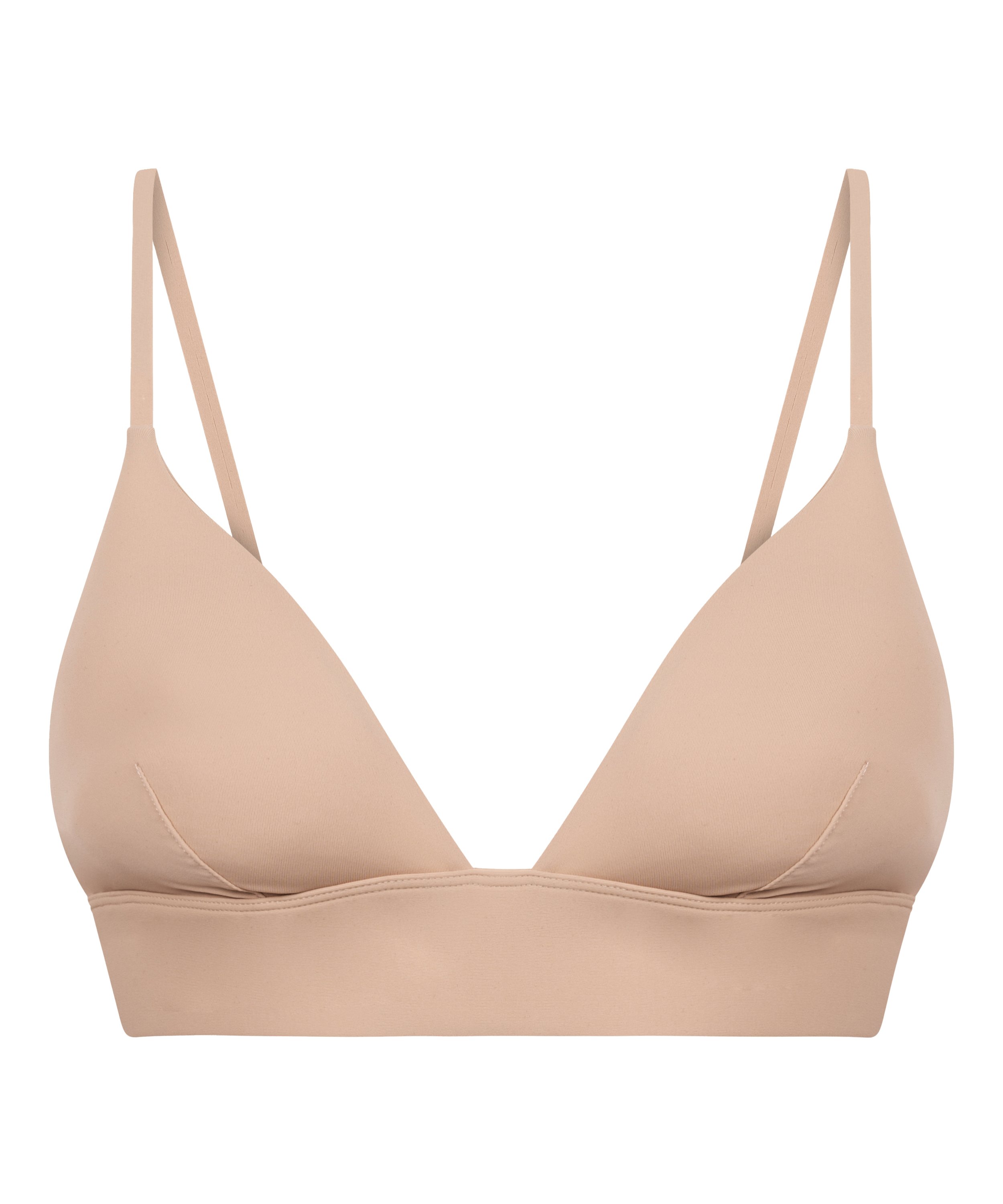 Tr&oacute;jkąt Bralette Smooth, Beżowy, main