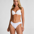 Brazyliany Lace Back, Biały