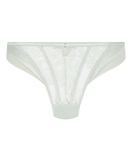 Stringi Malou z Wysokim Krojem, Zielony