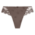 Diva thong, Brązowy