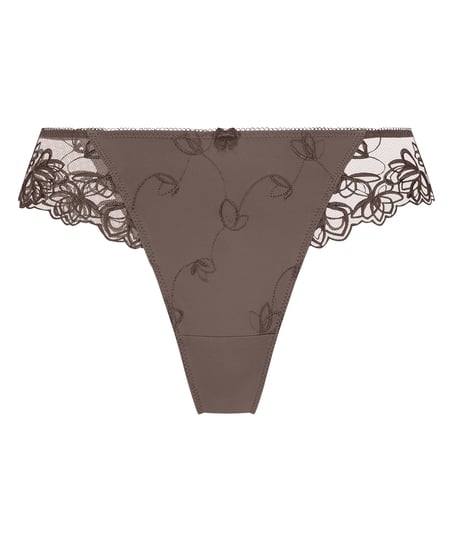Diva thong, Brązowy