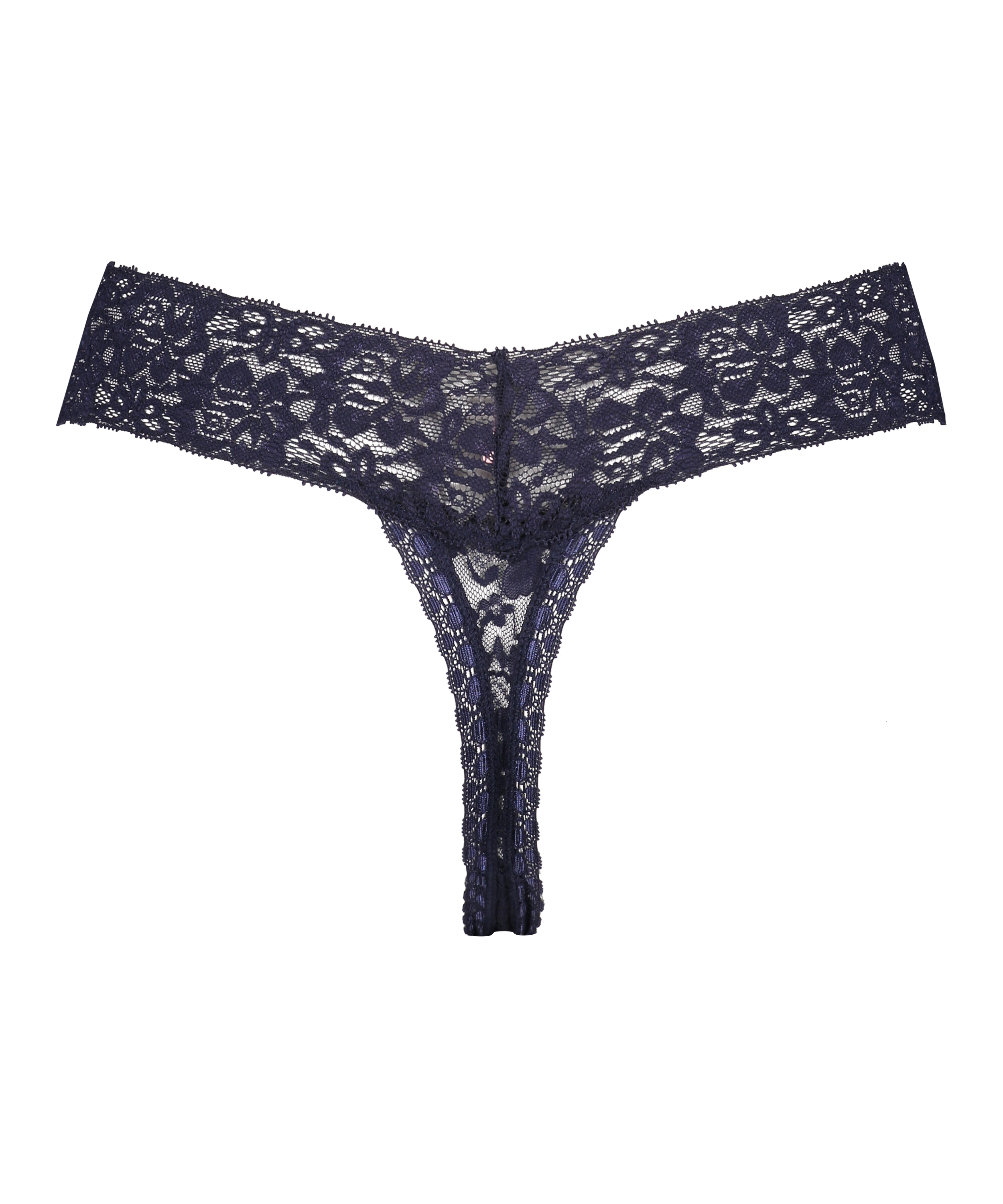 Bardzo niskie stringi V, Niebieski, main