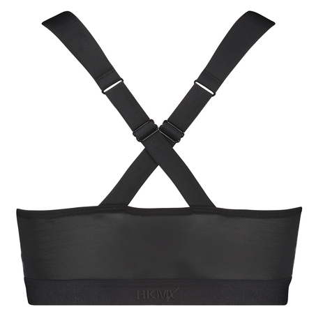 Biustonosz sportowy HKMX All Star Level 3, Czarny