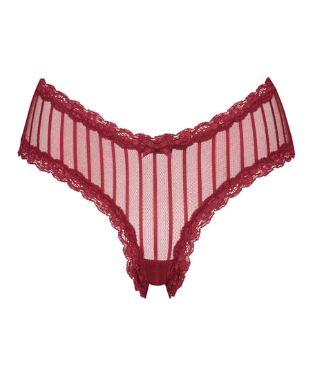 Brazyliany V-shape Mesh, Czerwony