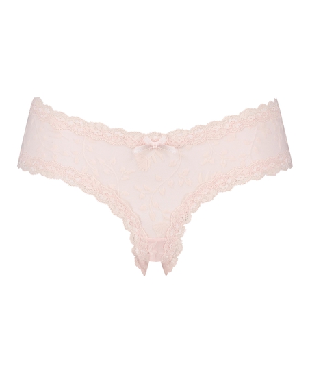 Brazyliany V-shape Mesh, R&oacute;żowy