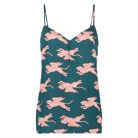 Woven Cami, Niebieski