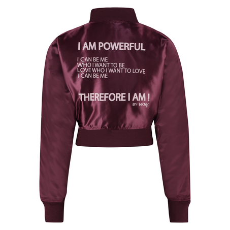 HKMX Bomber Jacket, Czerwony