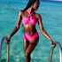 Majtki Bikini Rio Naples, Różowy
