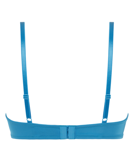 Biustonosz usztywniany z fiszbinami Anya, Niebieski