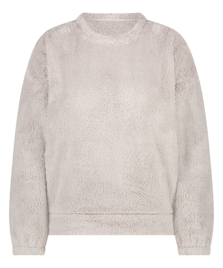 Top Snuggle Fleece, Szary