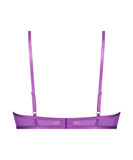 Biustonosz nieusztywniany z fiszbinami Isabelle, Fioletowy