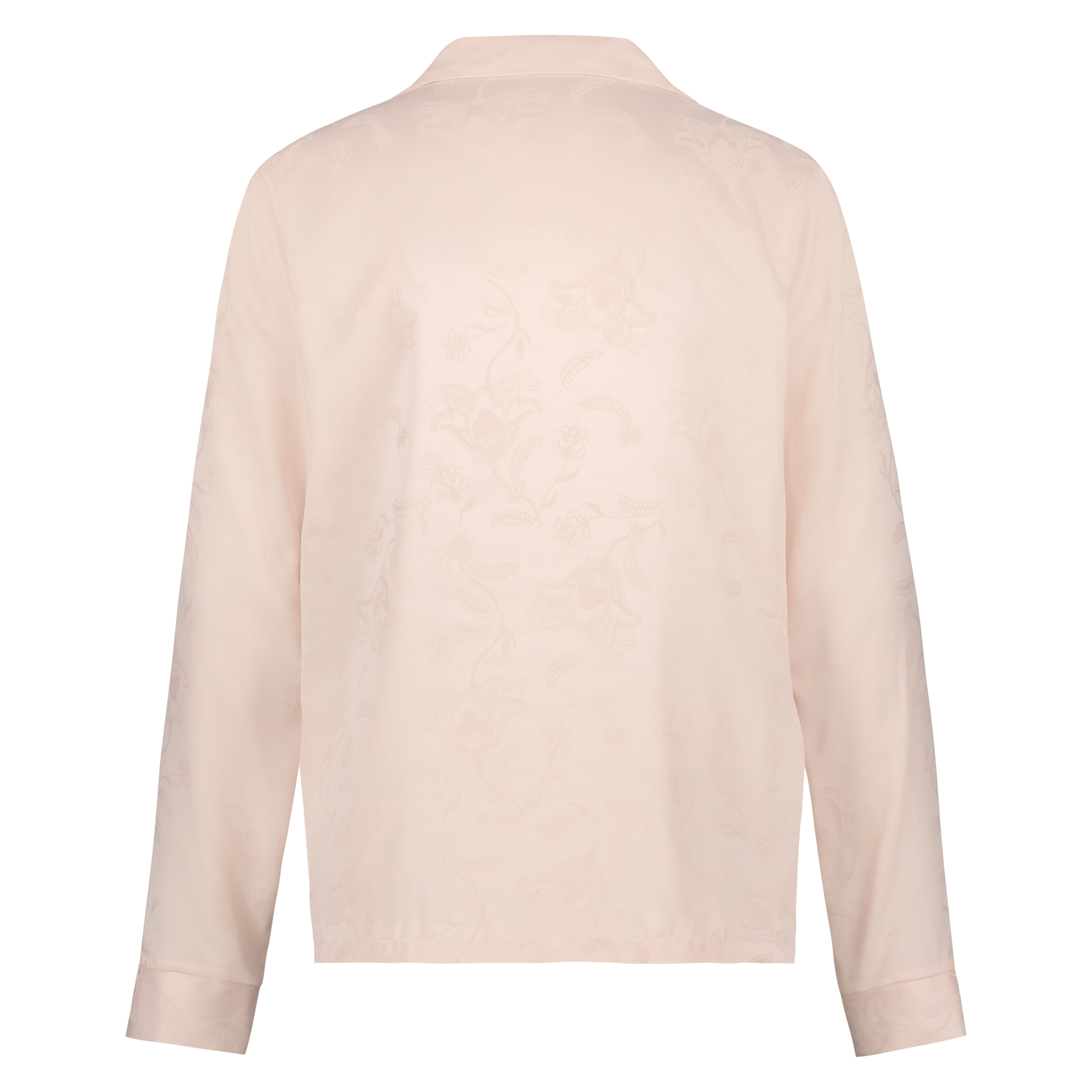 Satin Pyjama Top, R&oacute;żowy, main