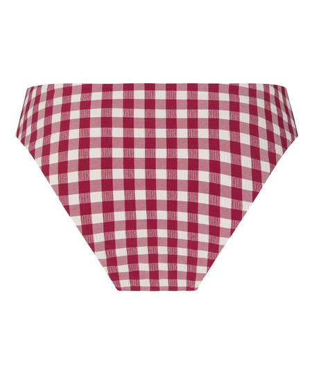 Wysokie Majtki Bikini Highleg Amalfi, Czerwony