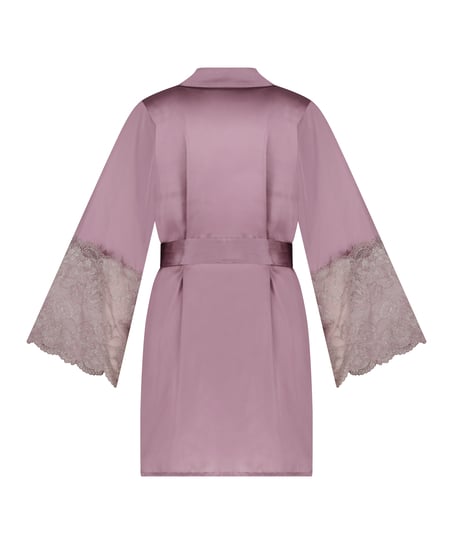 Satynowe kimono, Fioletowy