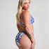 D&oacute;ł od bikini Mauritius Highleg, Niebieski