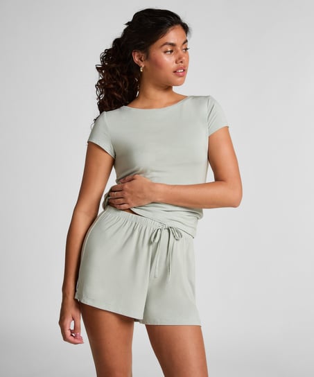 Dżersejowy zestaw piżamowy, Szary