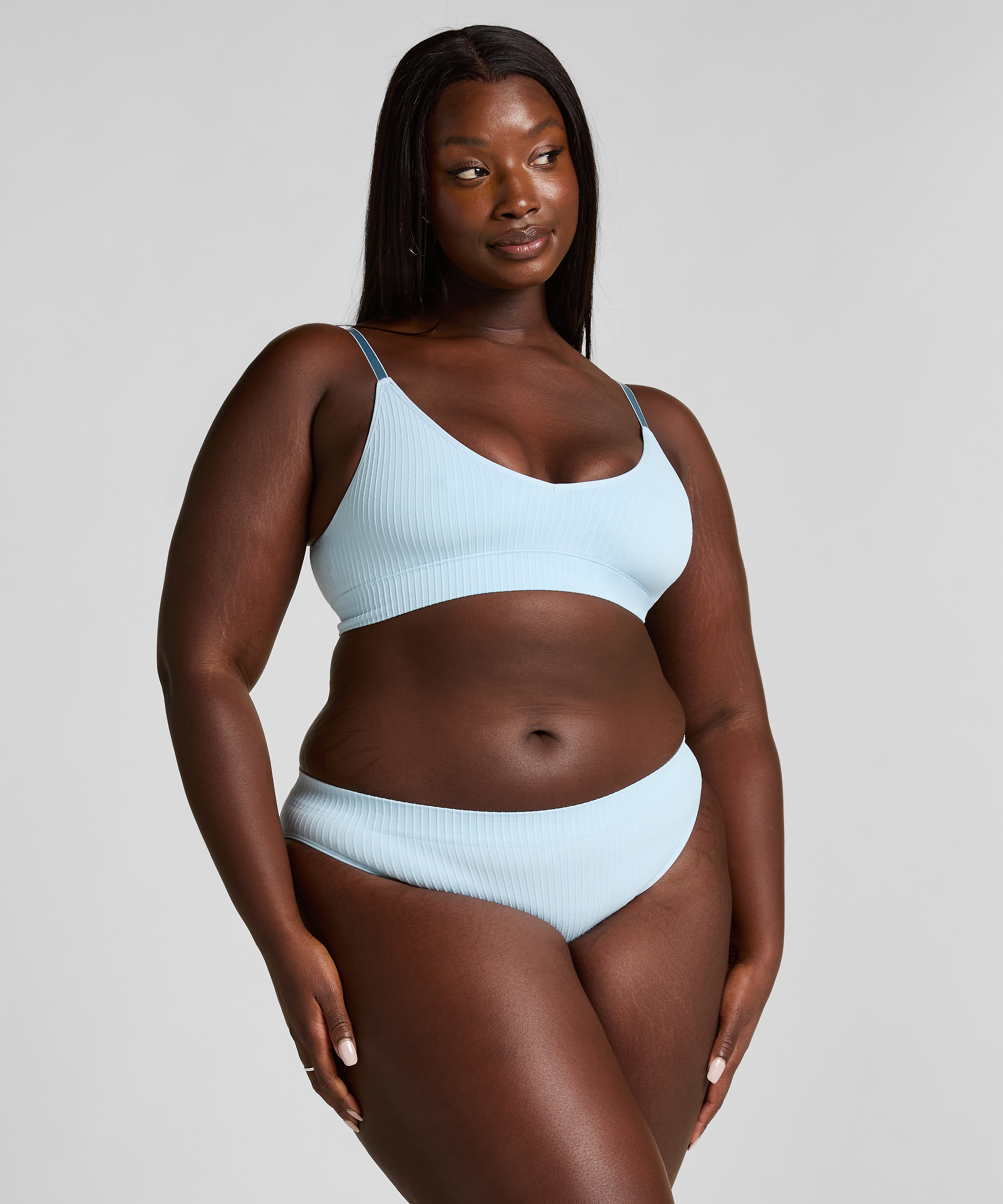 Majtki brazylijskie Dianne, Niebieski, main