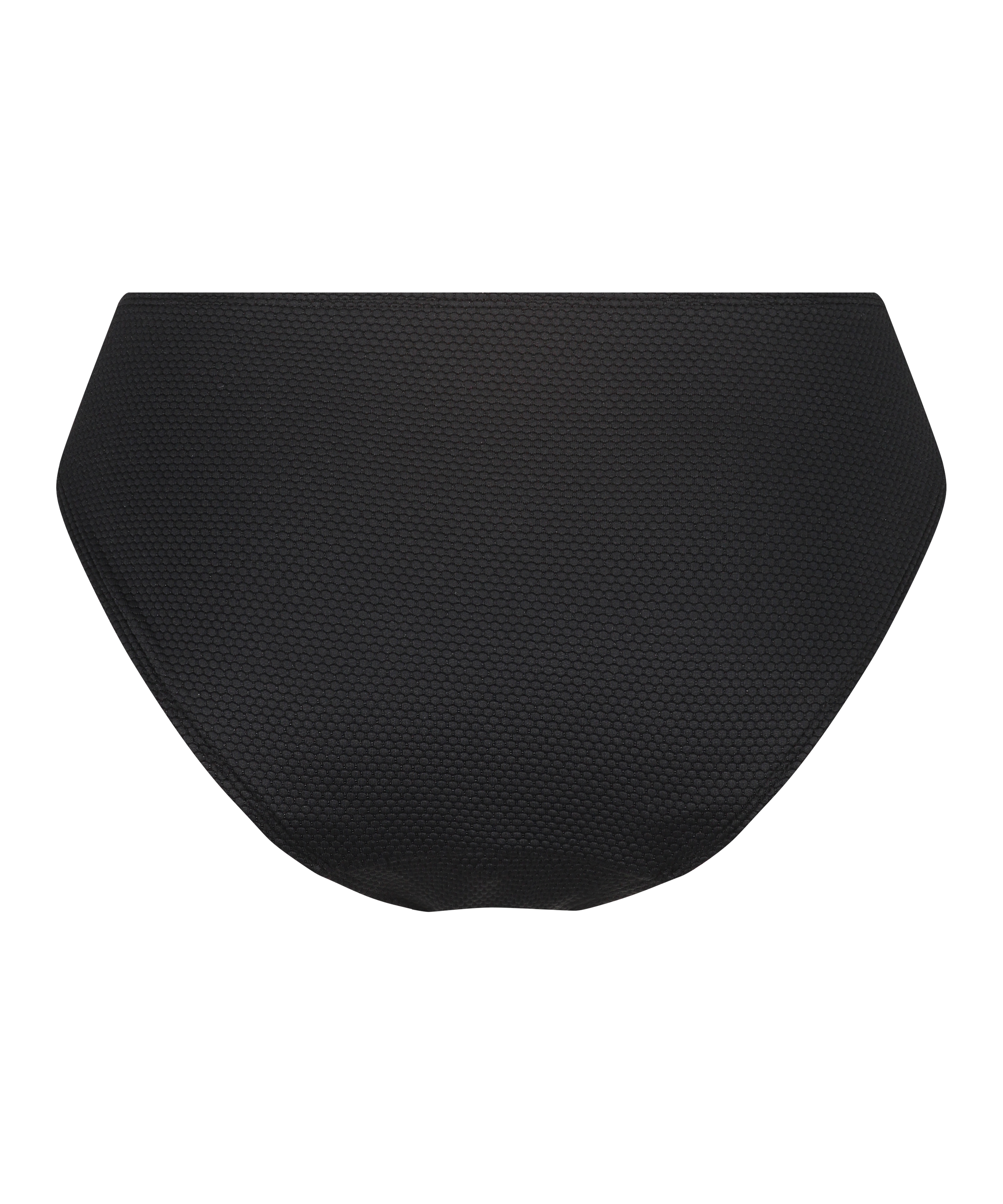Figi bikini Scallop, Czarny, main