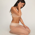 Tight 20 Denier Seamless Velvet Touch, Brązowy
