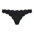 Majtki Bikini Rio Scallop, Czarny