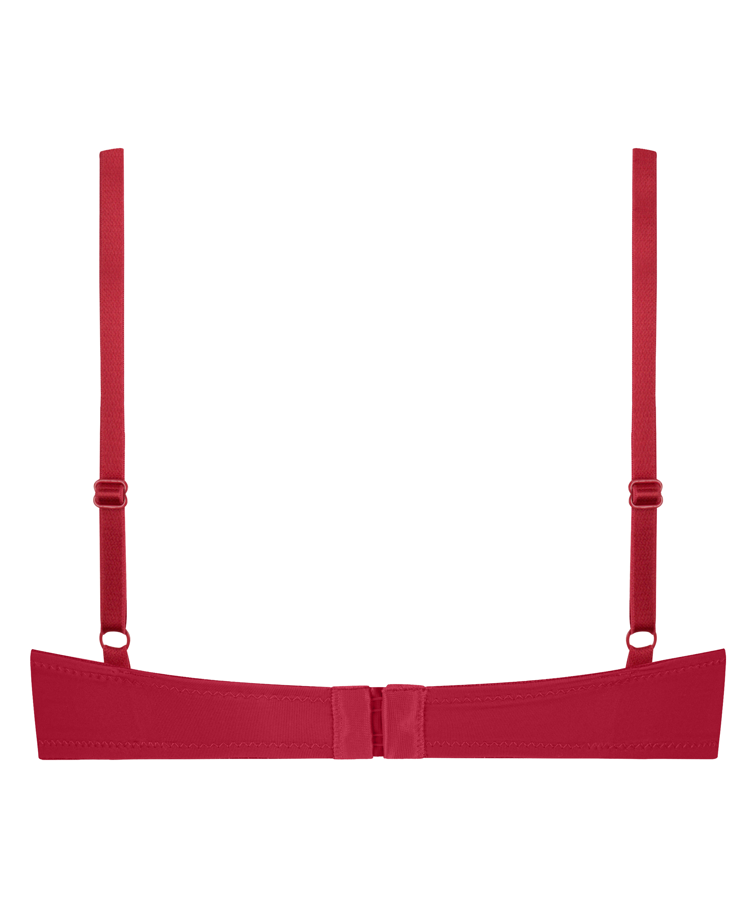 Demi Padded Underwired Bra, Czerwony, main