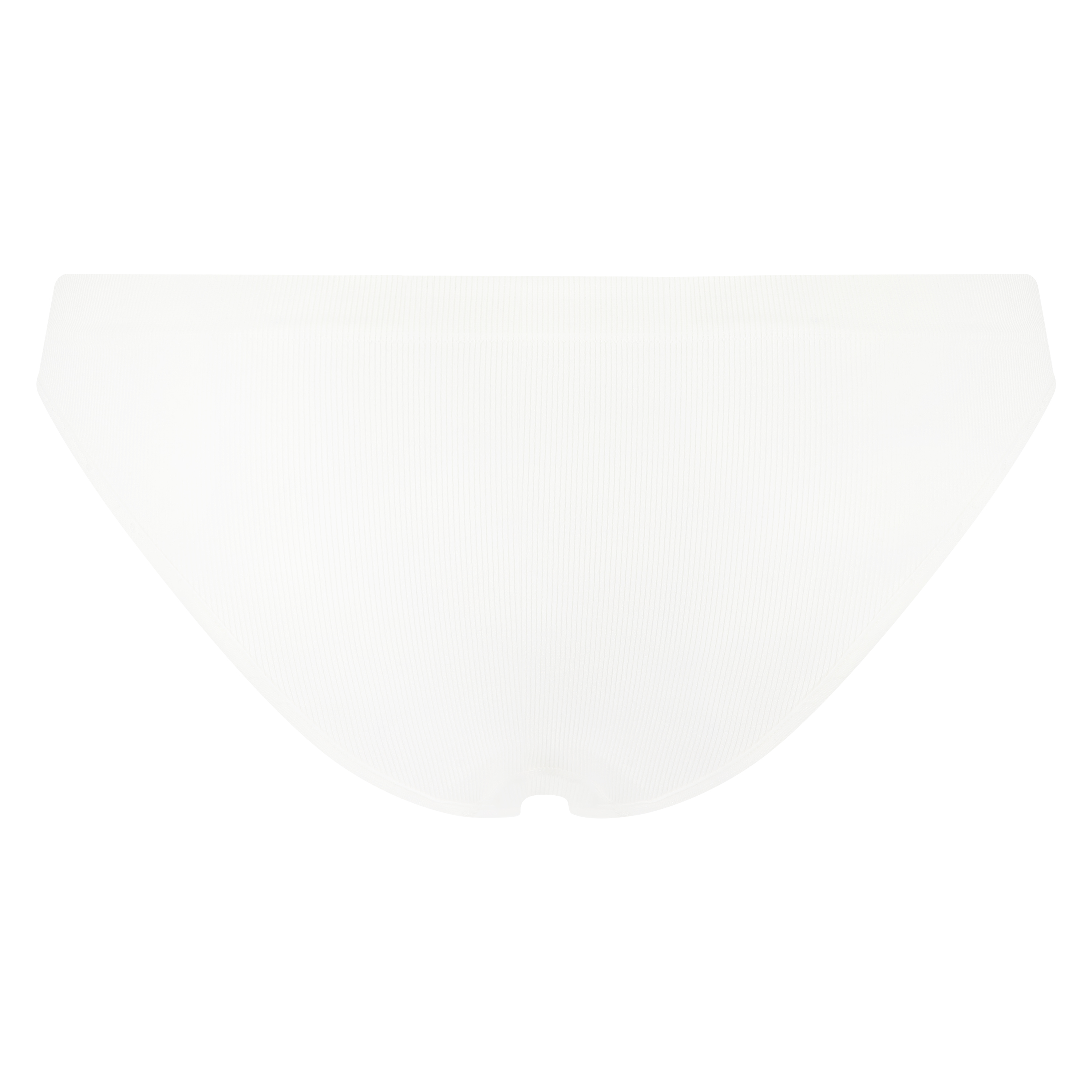 Seamless high leg brazilian, Biały, main