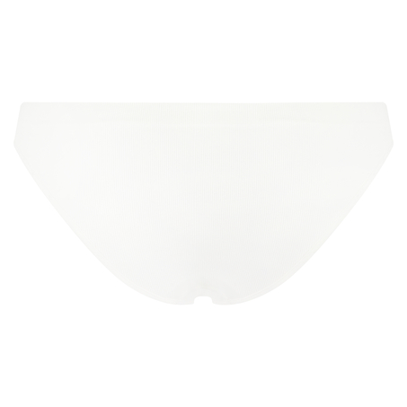 Seamless high leg brazilian, Biały