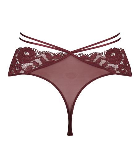 Stringi Curvy Sally, Czerwony