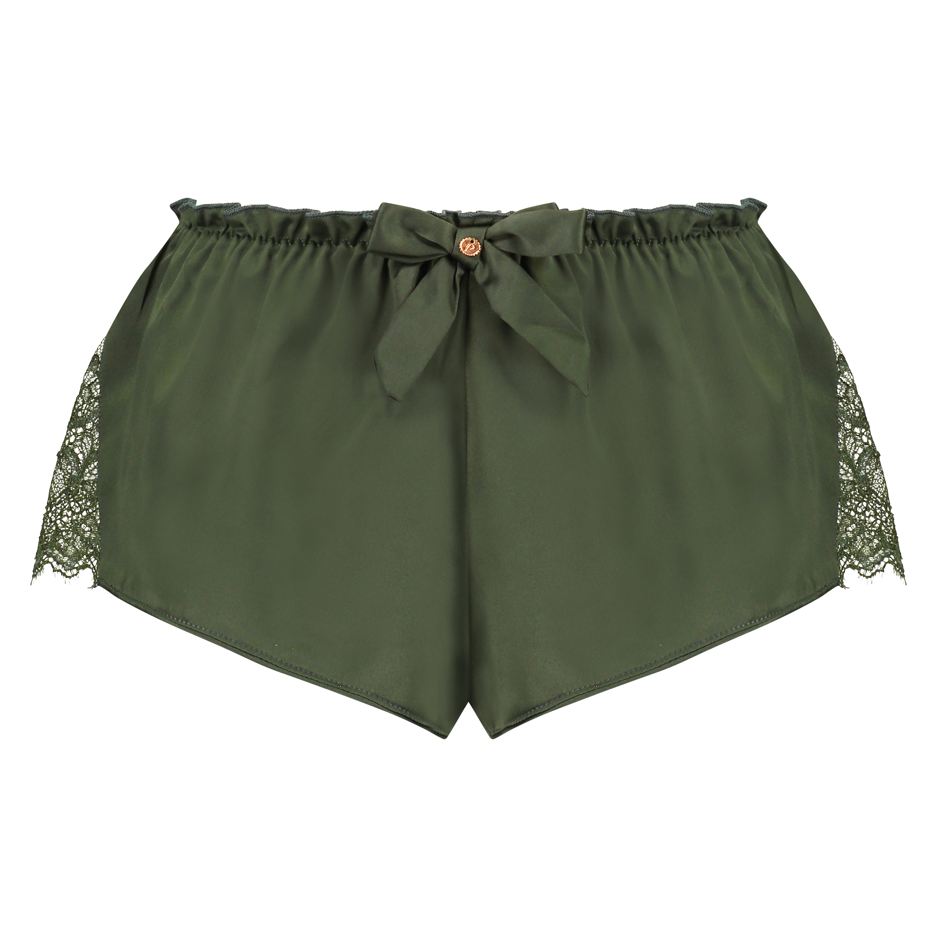 Blogger Pamela_rf Serendipity Satin Shorts, Zielony, main