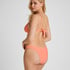 Figi Bikini Highleg Luxe, Pomarańczowy