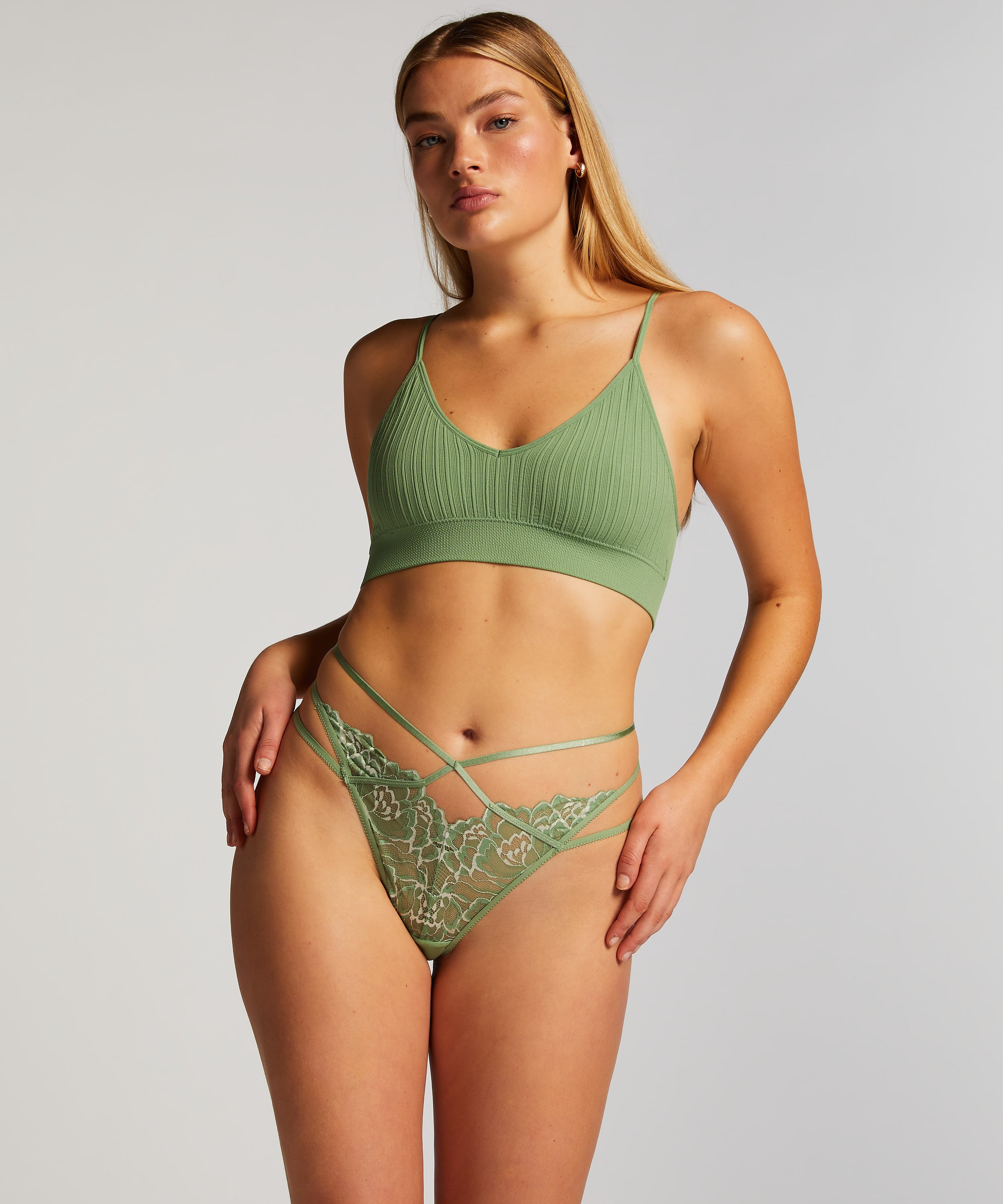 Stringi Alexia, Zielony, main