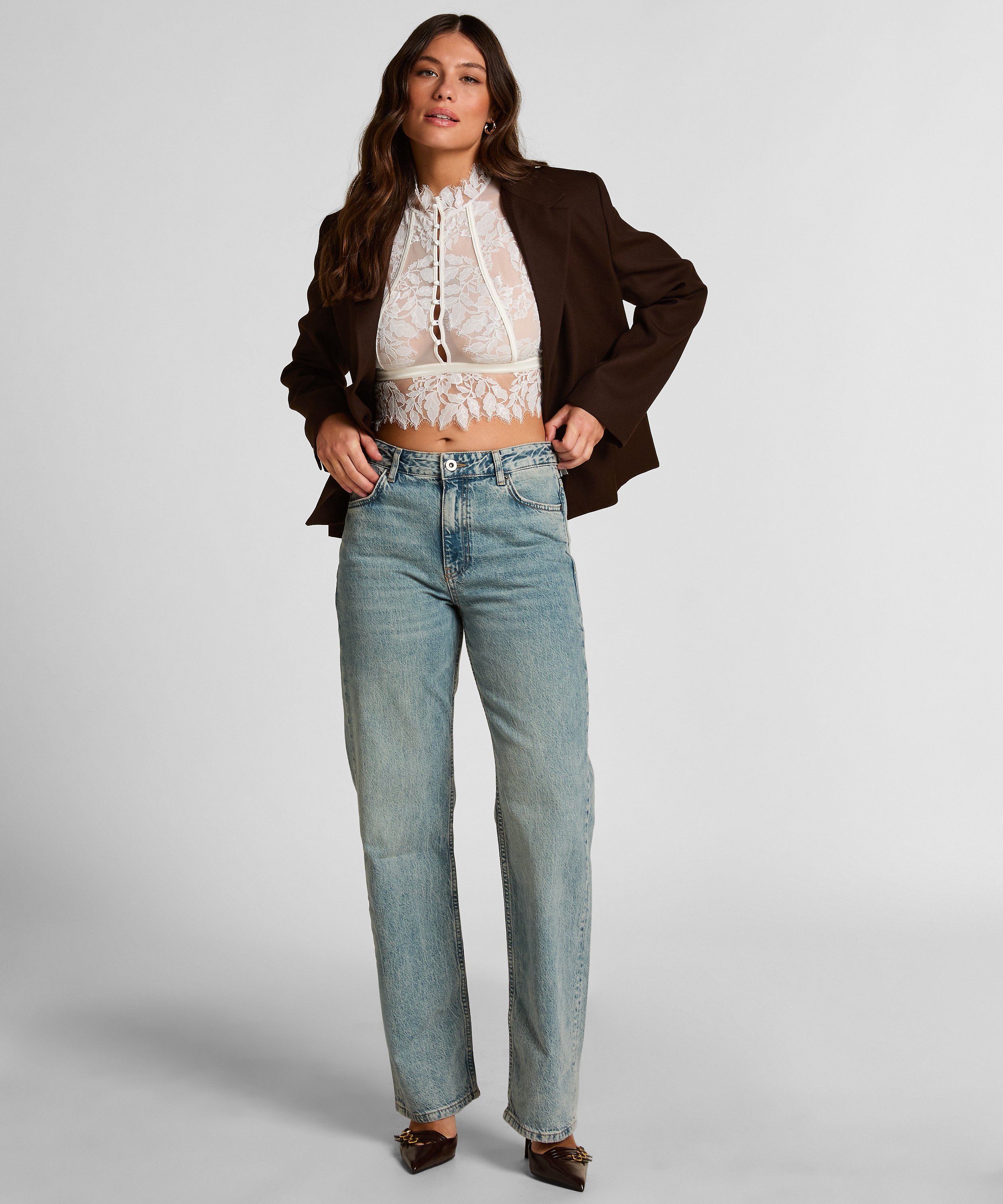 Bralette Amelia, Biały, main
