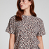 Brushed Jersey Top, Beżowy