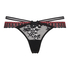 Cantaine low thong, Czarny