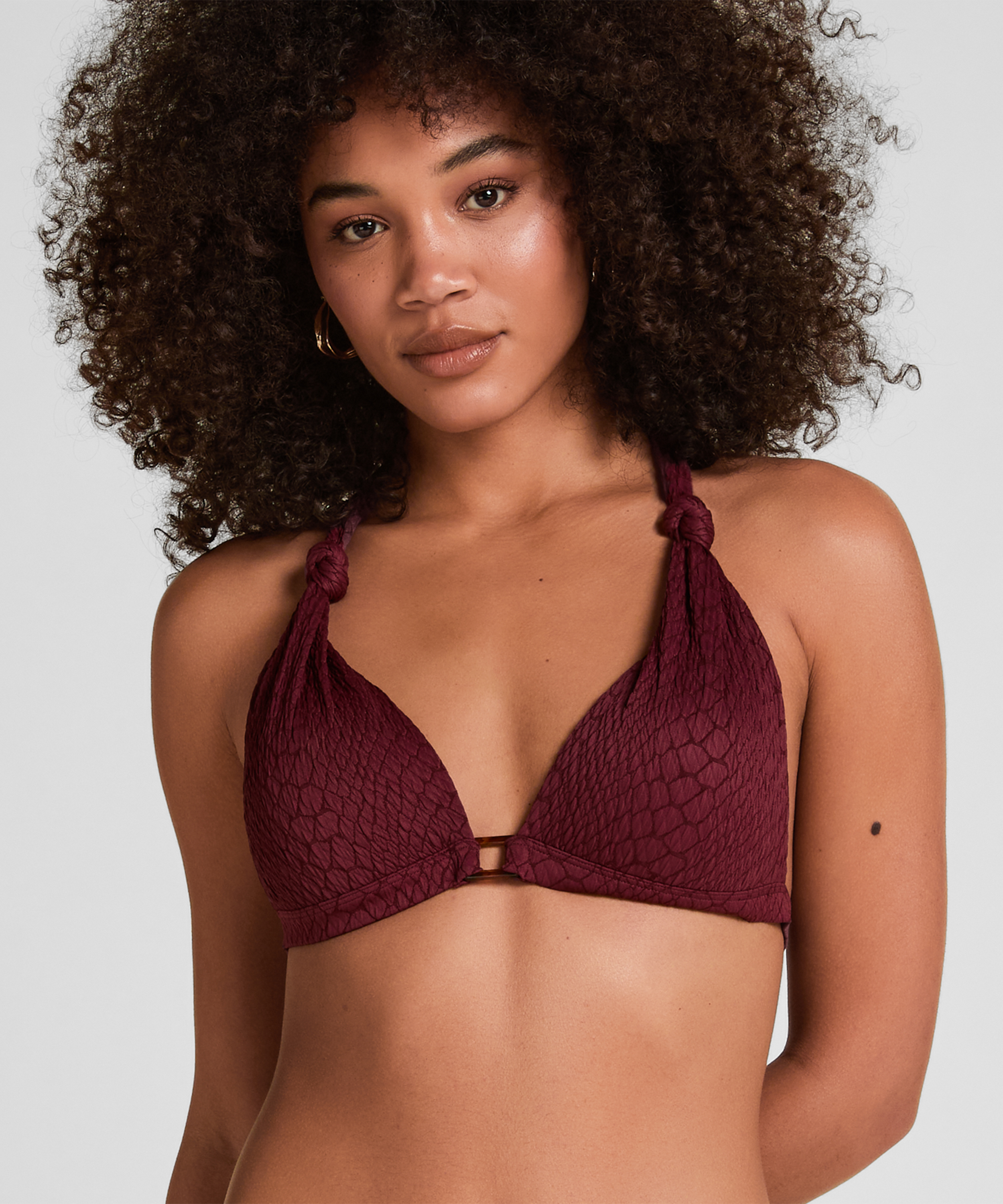 Figi Bikini Highleg Aruba, Fioletowy, main