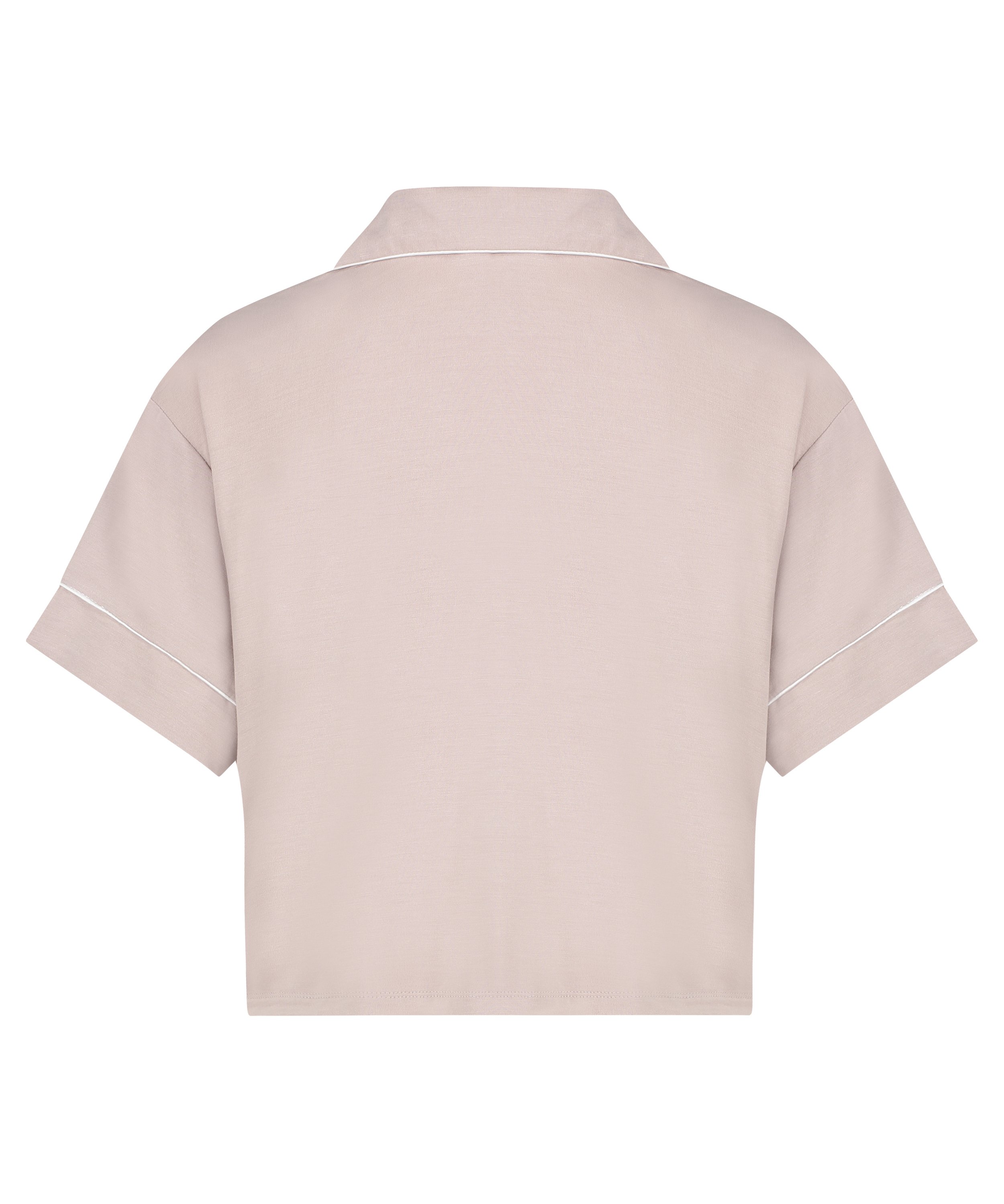 Narzutka Essential z dżerseju z krótkim rękawem, Beżowy, main