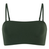 Bandeau Bralette Smooth, Zielony