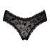 Brazyliany V-shape Mesh, Czarny