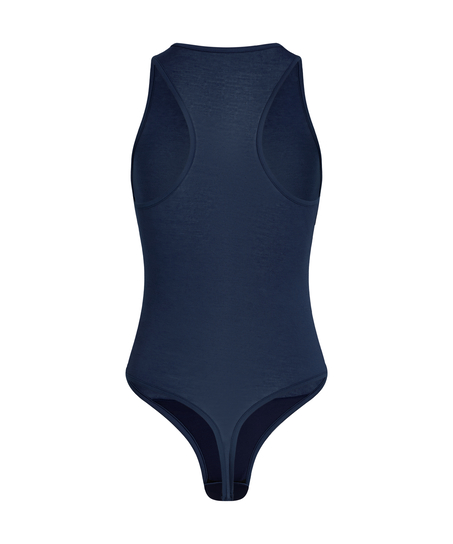 super miękka body z kaszmirem, Niebieski